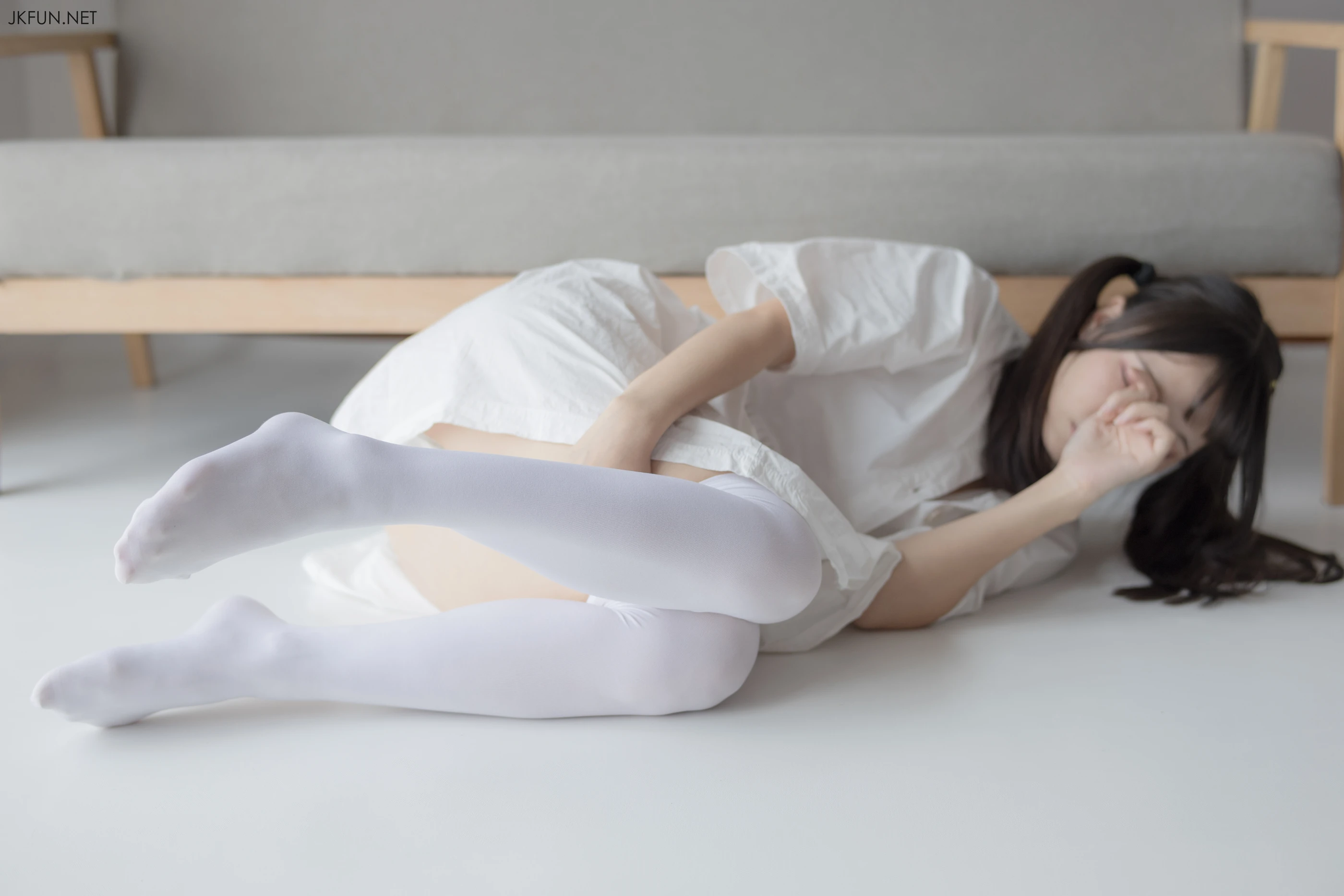 森萝财团 [JKFUN-014] 默陌 白衣飘飘的年代 [91P 1V]插图8